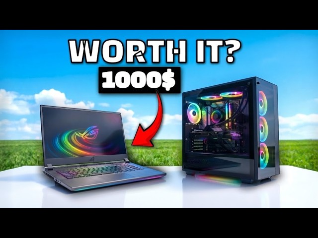 Gaming Laptop vs Desktop — Which One Is Actually Worth Your Money?