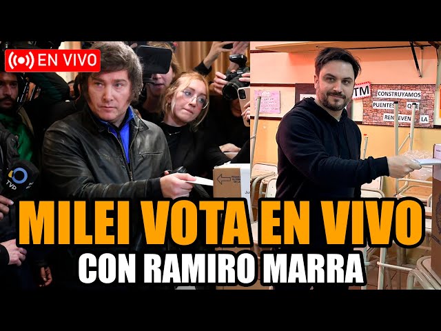 EN VIVO CON MILEI Y MARRA VOTANDO | BREAK POINT