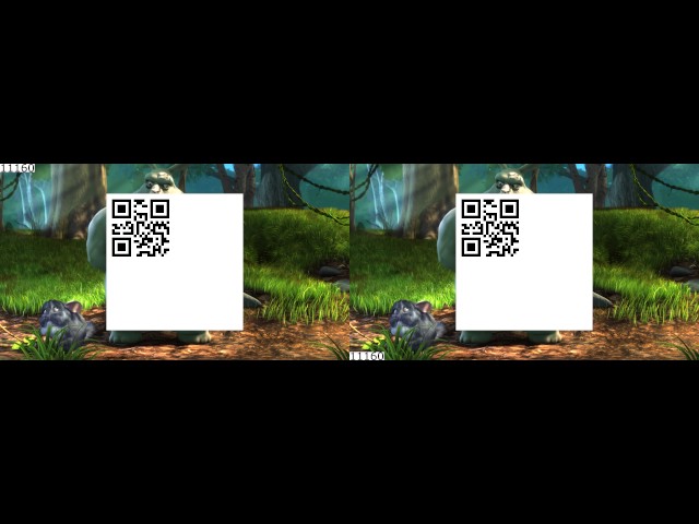 qr 3d 30fps