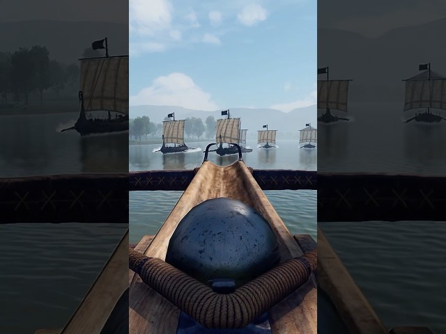 Vlandian Trade Fleet AMBUSHED by Nord Raiders in Bannerlord War Sails!