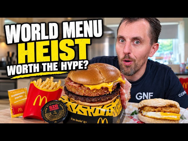 McDonald’s Just STOLE Menu Items From Around the World… So We Tried Them!