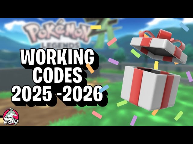 2025! All Working Mystery Gift Codes in Pokemon Legends Z-A