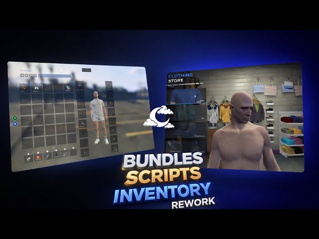BUNDLE OX_INVENTORY REWORK (Clothing + Ox_inventory) FiveM Script By SK SHOP