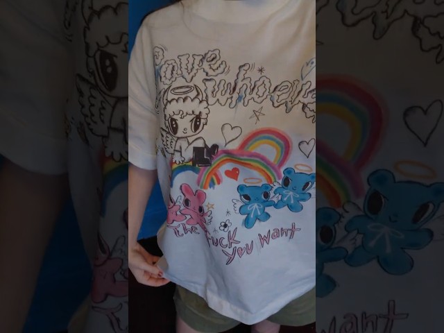 unboxing vintage depop summer shirt