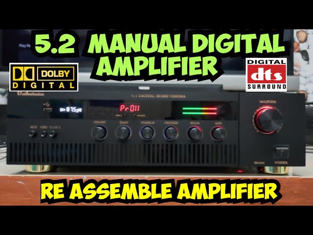 HOW TO ASSEMBLE 5.2 MANUAL DIGITAL AMPLIFIER EXPLAIN IN TAMIL
