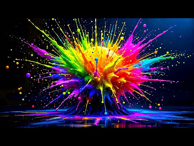 ✨ TV SCREENSAVER Tactile Motion 4K Abstract Sensory Delight | Liquid Ball Background Wallpaper ✨