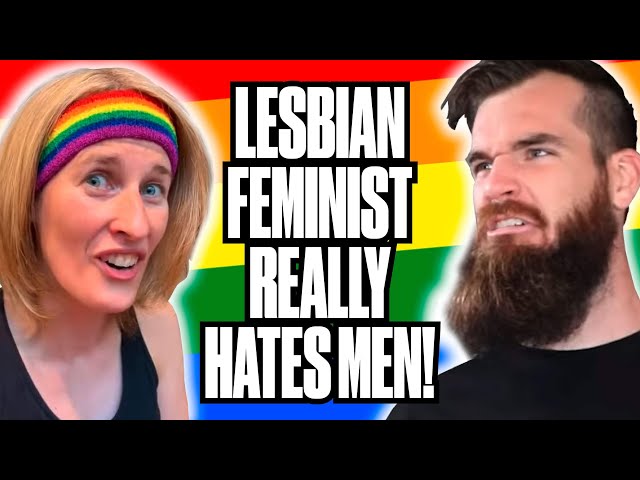 Lesbian Feminist Really Hates Men