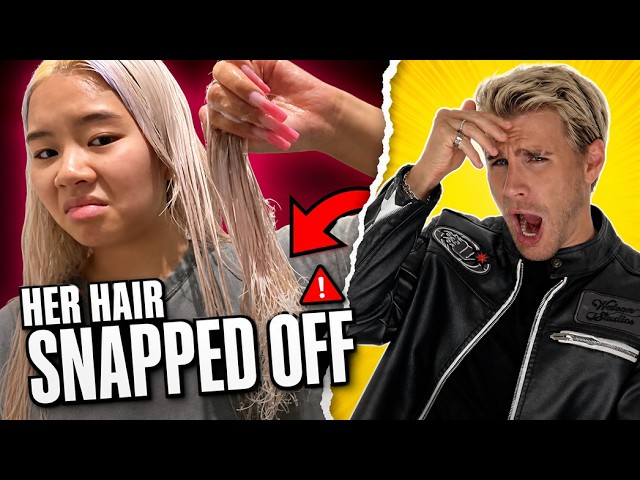 Her Hair Literally Started MELTING From Bleach