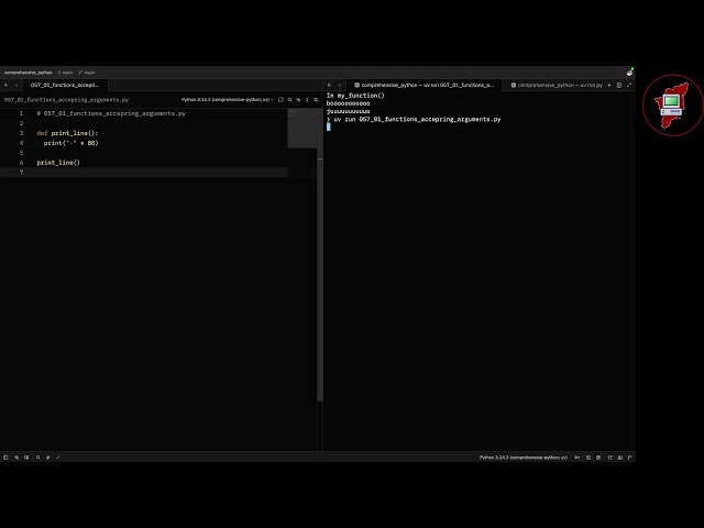 057 functions accepting arguments - Comprehensive Python In Tamil