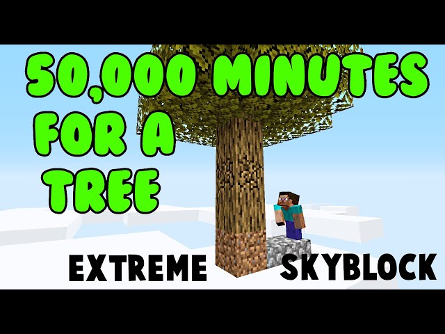 Finally FIRST Tree! [ProtoSky] EXTREME Nether Skyblock Ep.10