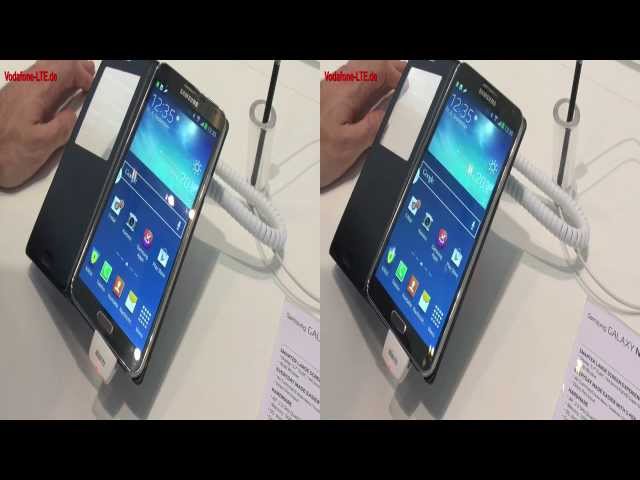 3D-Video: Samsung Galaxy Note 3 und Samsung Gear (IFA 2013) - optimal mit Vodafone LTE