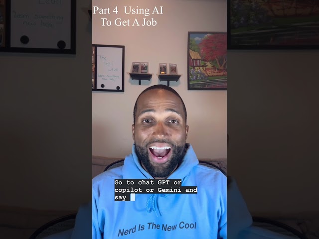 Part 4 of using AI to get a tech job