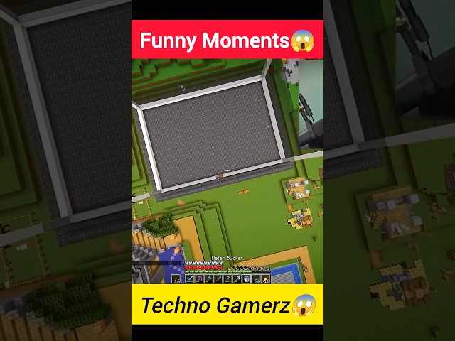 techno gamerz funny Moments 😱💯#minecraft #technogamerz #ujjwal #worldrecord #funny