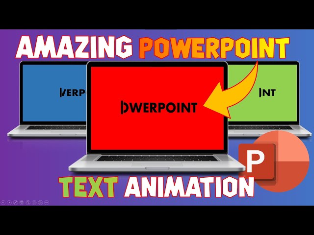 🔥 Awesome PowerPoint Text Animation In 3 Minutes 🔥