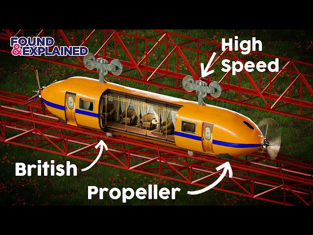 This Insane Plane/Train hybrid - The George Benny Rail Plane!