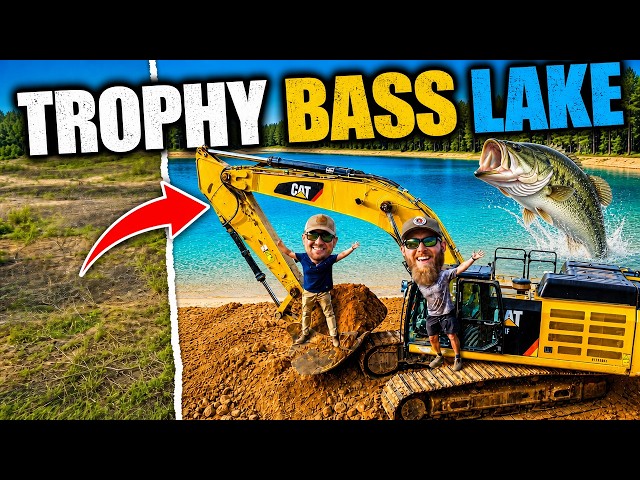 I Gave LOJO 15 Acres To Build A Trophy Bass Lake