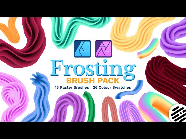 Frosting Brush Pack for Affinity Designer & Affinity Photo