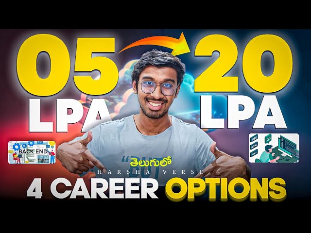 Top 4 High-Paying Software Engineering Jobs🔥 || In Telugu