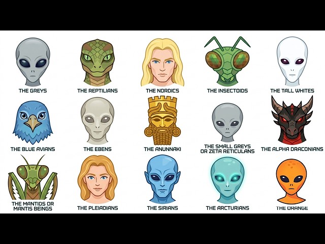 EVERY TYPE OF ALIEN EXPLAINED