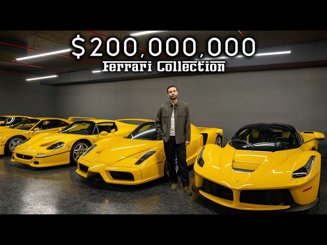 Inside a $200,000,000 Ferrari Collection