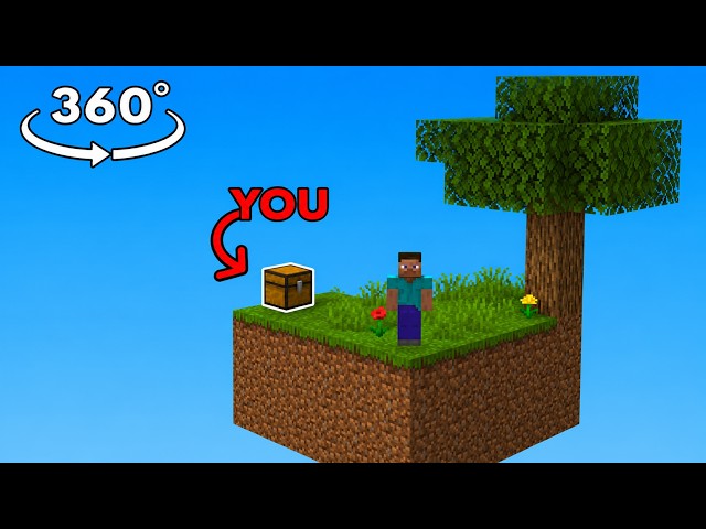 360° POV: You're a CHEST in my SKYBLOCK world