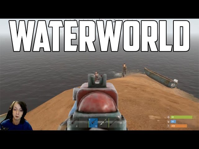 RUST - WATERWORLD(Custom Map)