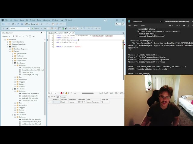 SQL Tips / Creating DbContext