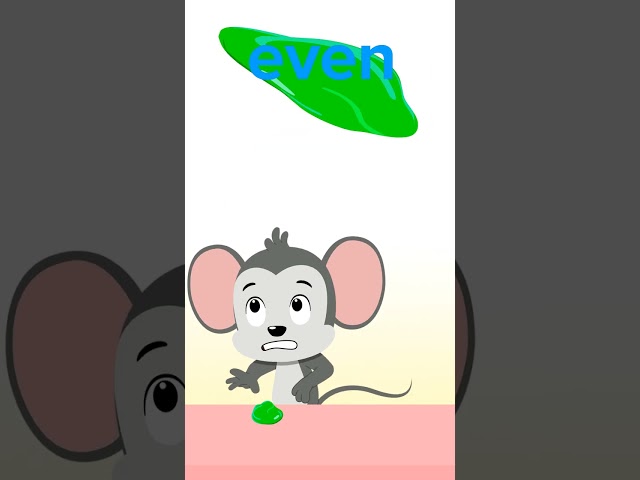 Kindergarten Sight Words: Even | ABCmouse #learning #education #sightwordsforkids #kindergarten