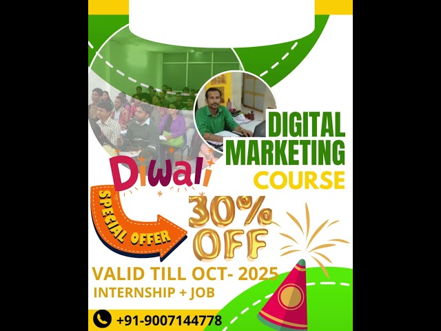 Social Media Marketing Course Munirka | Instagram Facebook YouTube & LinkedIn marketing | 9007144778