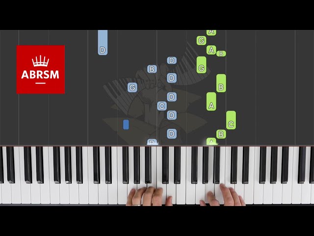 Allegro / ABRSM Piano Grade 2 2021 & 2022, A:1 / Synthesia Piano tutorial