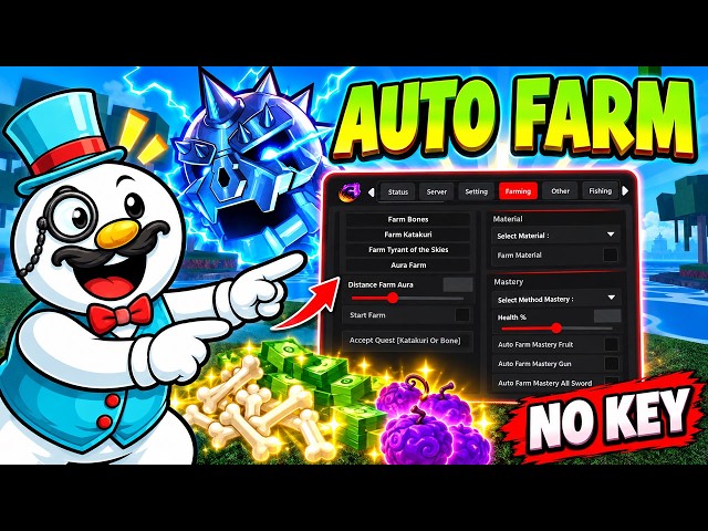 🧲 BLOX FRUITS SCRIPT NO KEY UPDATE 30 | AUTO FARM MAGNET + EVERYTHING