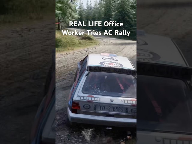 greatness… that’s right… an IRL office worker tried #assettocorsarally #simrallying #simracing