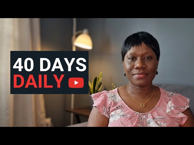 I Uploaded Daily for 40 Days on YouTube (What Happened)