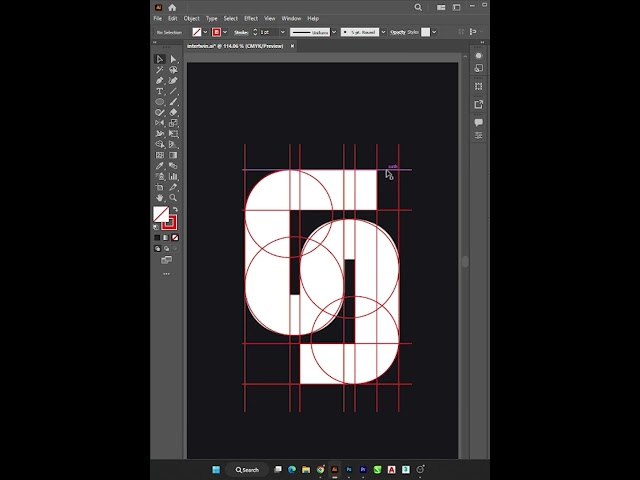 🔥 Logo Line Tracing in Adobe Illustrator! 🤯