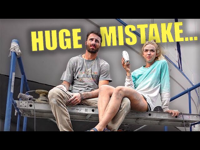 Will we SURVIVE the yard... PAINTING Topsides on 50ft BOAT, installing  PLASTIC Thruhulls  | ep.12