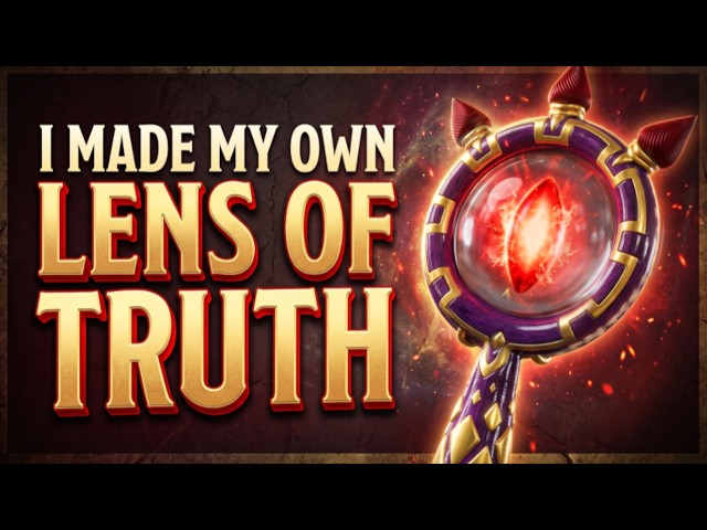 I Modeled My Own Lens of Truth from Ocarina of Time