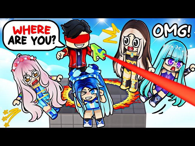 We Can't See EACH OTHER in Roblox Blind Shot!