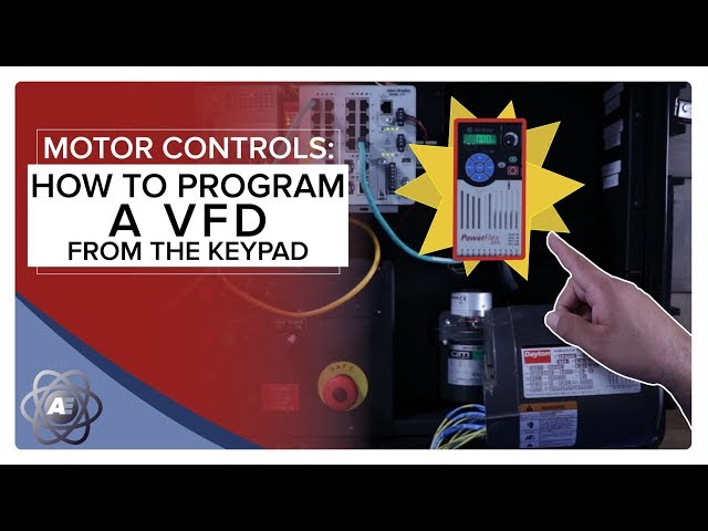 Programming a VFD from the Keypad