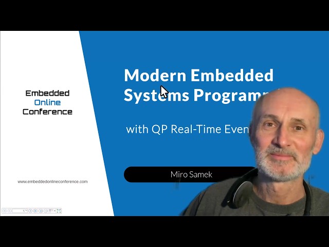 Modern Embedded Programming at Embedded Online Conference