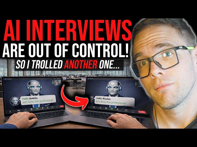 AI INTERVIEWS ARE OUT OF CONTROL! SO I TROLLED ANOTHER ONE...