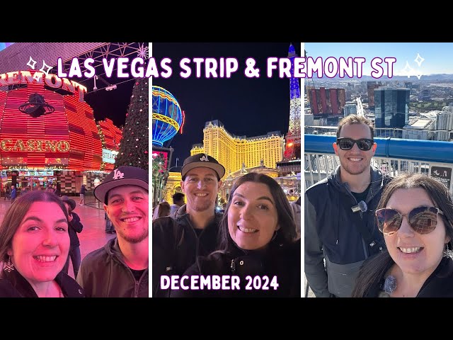 Day in Vegas, Pinkbox Doughnuts, Bagelmania, Strat, Fremont St & Bellagio Fountains | DAY 7 - DEC24