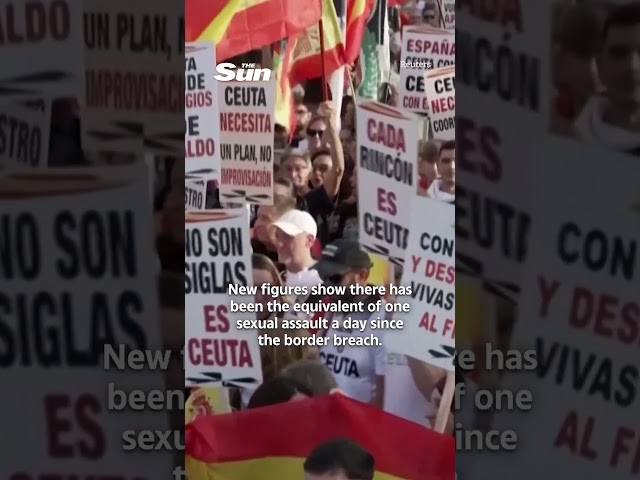 Mass protests erupt in Spain as thousands riot over Ceuta migrant crisis