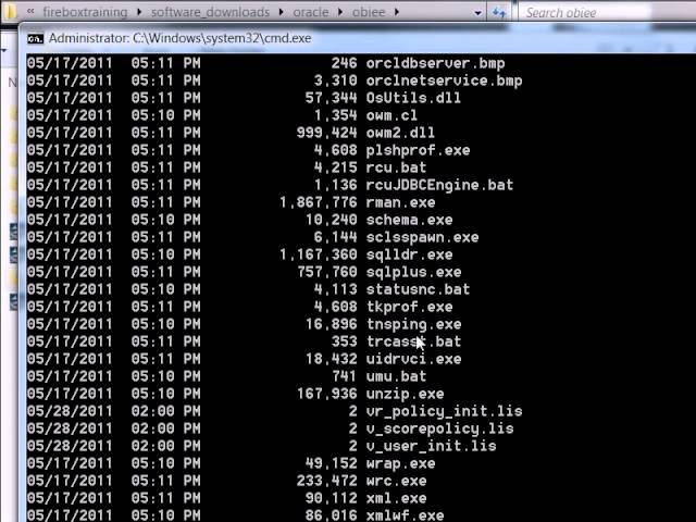 OBIEE Training - OBIEE 11g Training Video | Oracle Business Intelligence 11g Installation