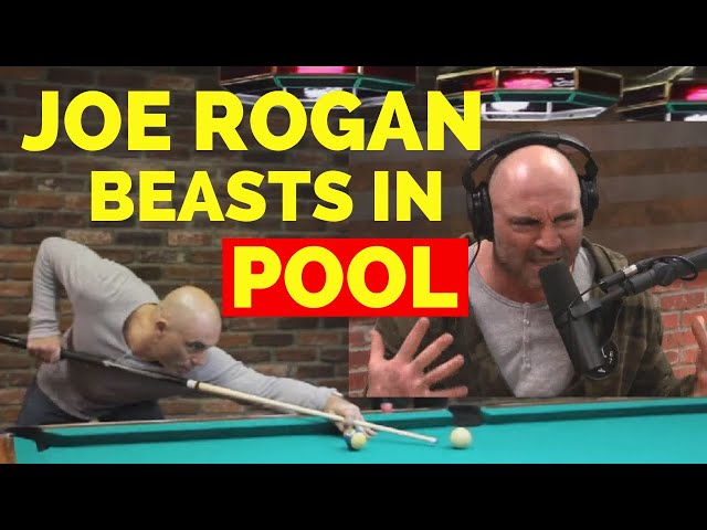 JOE ROGAN Demonstrates How To Play Pool Like The World Champions
