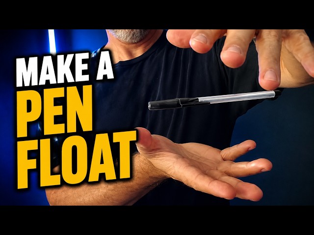Easy Magic Trick Tutorial: The Floating Pen