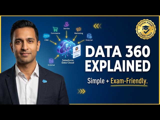 Salesforce Data 360 Explained Simply (What It Is, How It Works, and Why It Matters)