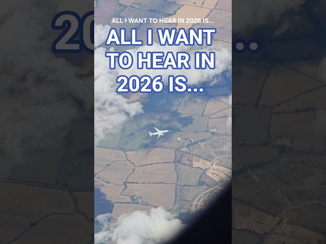 All I Want To Hear This Year Is...😁😁😁