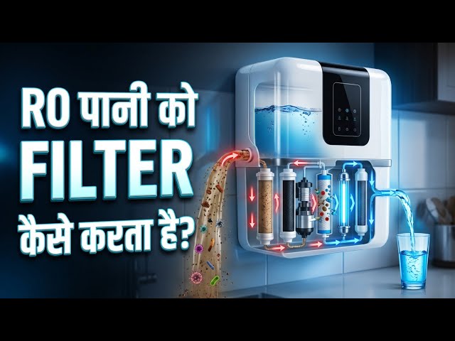 How RO Water Purifiers Work | The Complete Water Filtration Process Explained