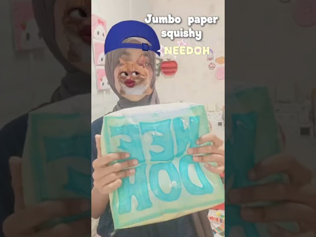 jumbo NEE DOH 👊🏻🐰‼️|#diy #needoh #shorts #trending #viral #kawaii #big #shortvideo