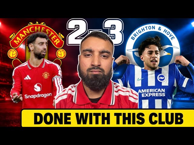 DELETE THE CLUB NOW! Out Of The Carabao Cup RANT | Manchester United 2-3 Brighton